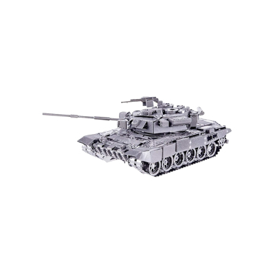 拼酷 T90主战坦克 3D立体拼图 银