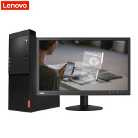 联想(Lenovo)商用启天M610 台式电脑 19.5英寸屏(I7-7700 16GB 1TB 集显 刻录 DOS)