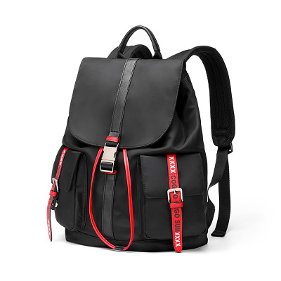 联想(Lenovo) 小新时尚城市款 双肩包背包电脑包 14英寸男女书包苹果笔记本包 黑色