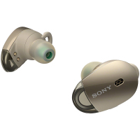 索尼(SONY)WF-1000X 降噪豆 真无线蓝牙耳机 分离式 入耳耳机 游戏耳机 金色