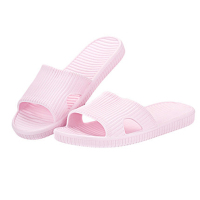 名创优品(miniso)简易条纹浴室拖鞋夏新款外穿时尚室内家居