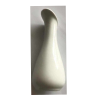 臻润定制花瓶（1个装），规格6*23.5*6.5cm，现代简约花瓶，客厅摆件，白瓷小清新