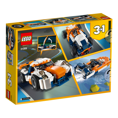 LEGO 乐高 Creator创意百变系列 日落场地赛车31089 积木玩具