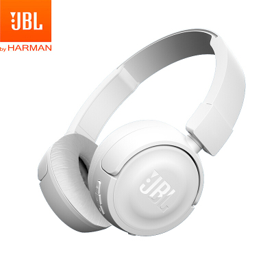 JBL T450BT 无线蓝牙头戴式耳机 白色
