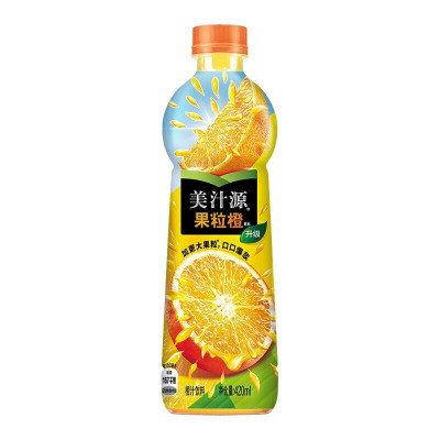 美汁源果粒橙420ml