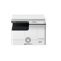 东芝(TOSHIBA)2809A打印机 A3A4黑白激光打印复印机扫描多功能一体机 2809A(含双面器+网络)双纸盒