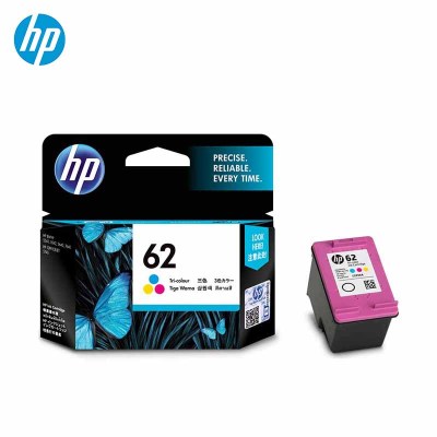 惠普(HP)C2P06AA 62彩色墨盒适用HP OfficeJet 200/258便携式移动打印机