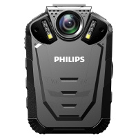 飞利浦(PHILIPS)VTR8210 128G 3200万像素170°广角1296P红外夜视激光定位执法记录仪