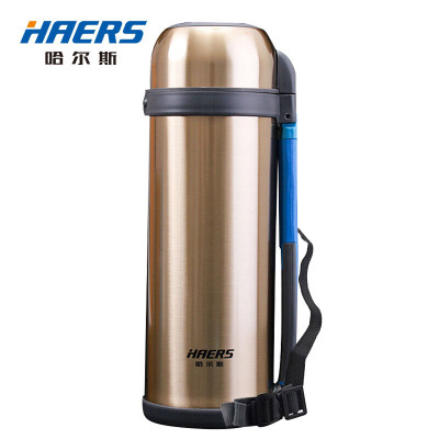 哈尔斯(HAERS)保温壶户外大容量暖水瓶旅行热水壶 2000ML