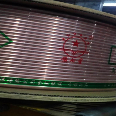 帮客材配 豫七星 家用空调木轮铜管(Ф 6.35*0.6mm)纯紫空调铜管 整盘起售 120公斤/盘 金色