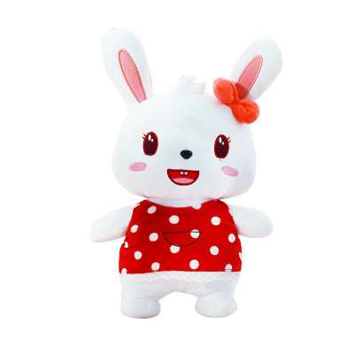 兔小贝兔小美布娃娃儿童节送女友爱人玩偶毛绒玩具宝宝生日礼物女孩玩具女孩礼物
