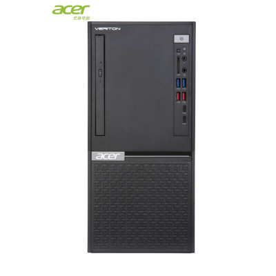 宏碁(acer)VeritonE450商用台式机(I3-8100 4G 1T 无光驱显示器)