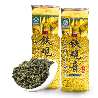 绿色食品认证 一农特级清香型安溪铁观音250g袋 乌龙茶叶 福建茗茶