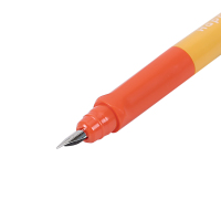 晨光文具钢笔 AFPM0801 小学生儿童正姿练字书写卡通彩色优握钢笔奖品 3支装 黑色