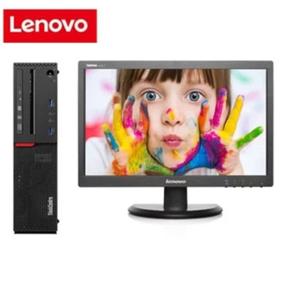 联想ThinkCentre M4600S 23寸台式电脑(I5-6500 4G 1T )