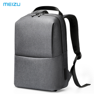 魅族(MEIZU)极简都市双肩包背包电脑包15.6英寸朴素灰