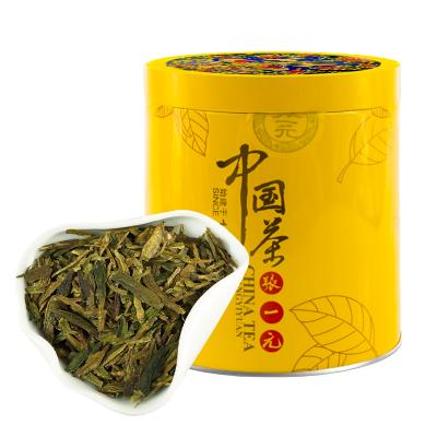 张一元 中国元素系列 龙井茶75g/罐 绿茶茶叶 杭州茗茶