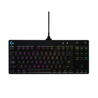 罗技(G) Pro机械游戏键盘 RGB机械键盘 紧凑式机械键盘 电竞选手级机械键盘