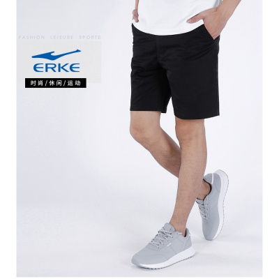 鸿星尔克（erke）运动短裤男 2019夏季透气跑步健身休闲短裤