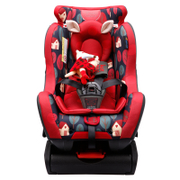 贝贝卡西 汽车儿童安全座椅0至6岁 宝宝婴儿车载用坐椅双向安用0-25kg 静谧丛林