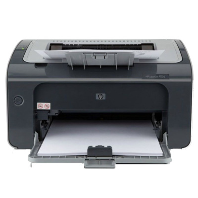 惠普(hp)LaserJet Pro P1106 黑白激光打印机(学生打印 作业打印 18PPM)