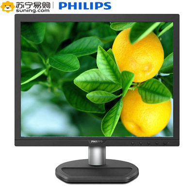 飞利浦(PHILIPS)170S9/93 17英寸电脑显示器 5:4方屏监控器显示屏 商务办公不闪屏幕