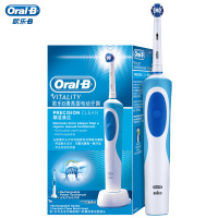 欧乐B(Oralb)电动牙刷 (含清洁型刷头*1)D12 清亮型 博朗精工