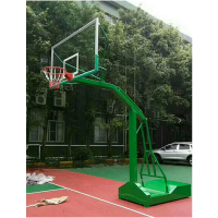 红双喜篮球架 成人标准户外 室外篮球架 移动篮球架 梯式凹箱篮球架 液压篮球架 梯式凹箱(加粗加重)