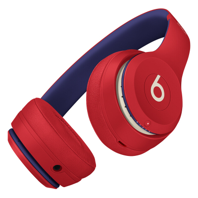 BEATS Solo3 Wireless 头戴式蓝牙耳机 学院红
