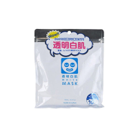 石泽研究所 透明白肌豆乳保湿提亮面膜 10片日本原装进口