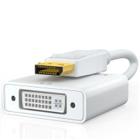 晶华 DP转DVI转换线 DisplayPort to DVI母转接头 电脑电视投影仪连接线
