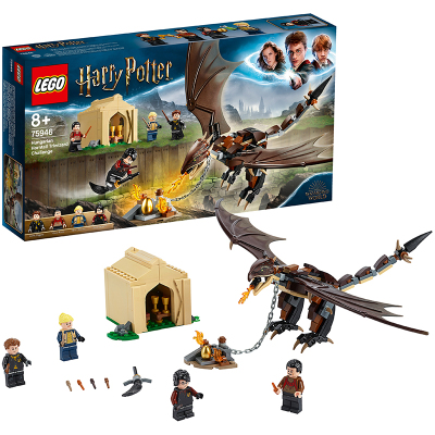 LEGO乐高 Harry Potter哈利波特系列 三强争霸赛之匈牙利树蜂龙75946男孩女孩拼插积木玩具