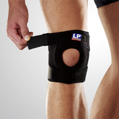 LP788 膝盖护具护膝 户外登山慢跑健身网排足篮羽毛球运动护膝