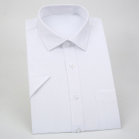 SHERIDAN 衬衫 短袖 白色 男衬衫 带领结（T）