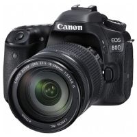 佳能(Canon) 单反相机 EOS 80D EF-S18-200mmf/3.5-5.6IS 420万有效像素