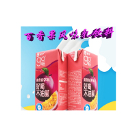 GO畅百香果风味饮料康美苗条装250ml*24盒/箱