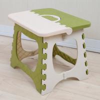 竹庭折叠凳子塑料 书房学习开会凳子 加厚休闲椅 简易家用餐椅凳子