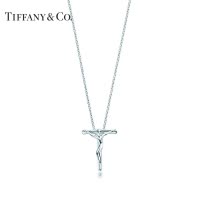 蒂芙尼:Tiffany 925银耶稣十字架 项链