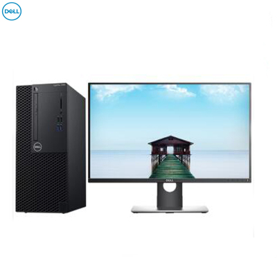 戴尔(DELL)3060MT台式电脑I5-8500 4G 1T+256GSSD 刻录 集显 DOS 21.5寸 3年SC