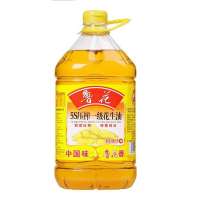 鲁花花生油 5S压榨一级花生油5L加500ml黑豆酱油