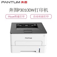 奔图 P3010DW 黑白激光打印机 家用办公高速打印 自动双面打印