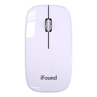 方正(iFound)W600S充电鼠标 无线鼠标 无线鼠标充电便携笔记本电脑办公超薄鼠标
