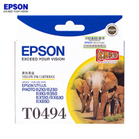 爱普生(EPSON)T0494黄色墨盒 适用R210/230/310/350/RX510/630/650