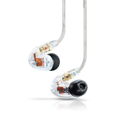 Shure/舒尔 SE425双单元动铁耳机 入耳式高解析隔音耳机 透明色