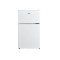 美的 Midea BCD-88CM 冰箱小型家用迷你双门小冰箱冷冻冷藏节能静音 白色88升 yc