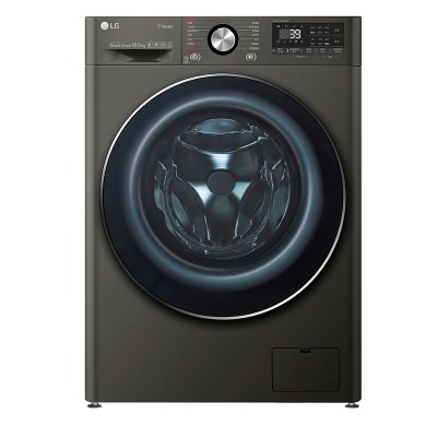 LG 滚筒洗衣机 FQ10BV4 10公斤大容量 碳晶银外观