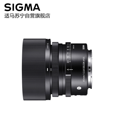 适马(SIGMA) 45mm F2.8 DG DN 松下徕卡全幅适马L卡口全画幅定焦人像vlog挂机标准定焦微单镜头