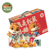 三只松鼠(threesquirrels) 休闲零食坚果 小酷系列 1860g 型