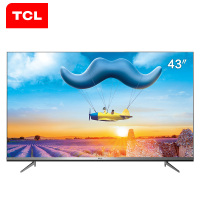 TCL43D10 43英寸 4K超高清 内置远场语音 丰富视频资源 腾讯VOD海量视频平板电视