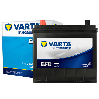 瓦尔塔蓄电池EFB Q-85R汽车电瓶适用斯巴鲁傲虎(自2015款起) 以旧换新